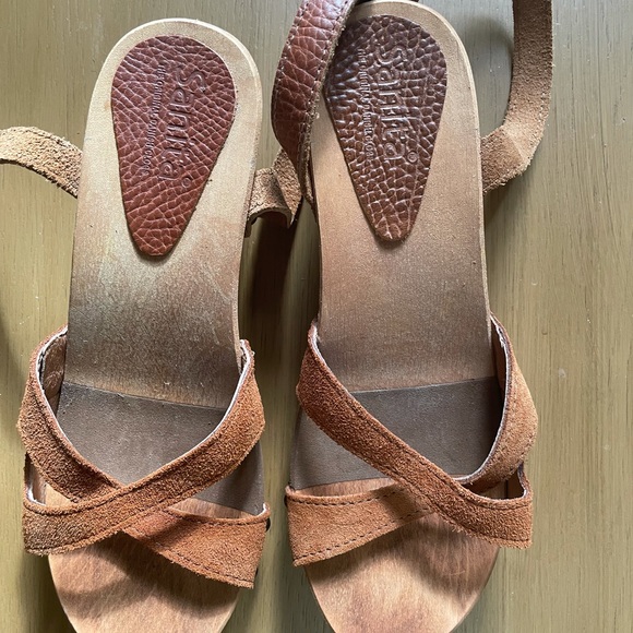 Original Danish Clogs Sanita Wedge Samdals - Picture 3 of 3